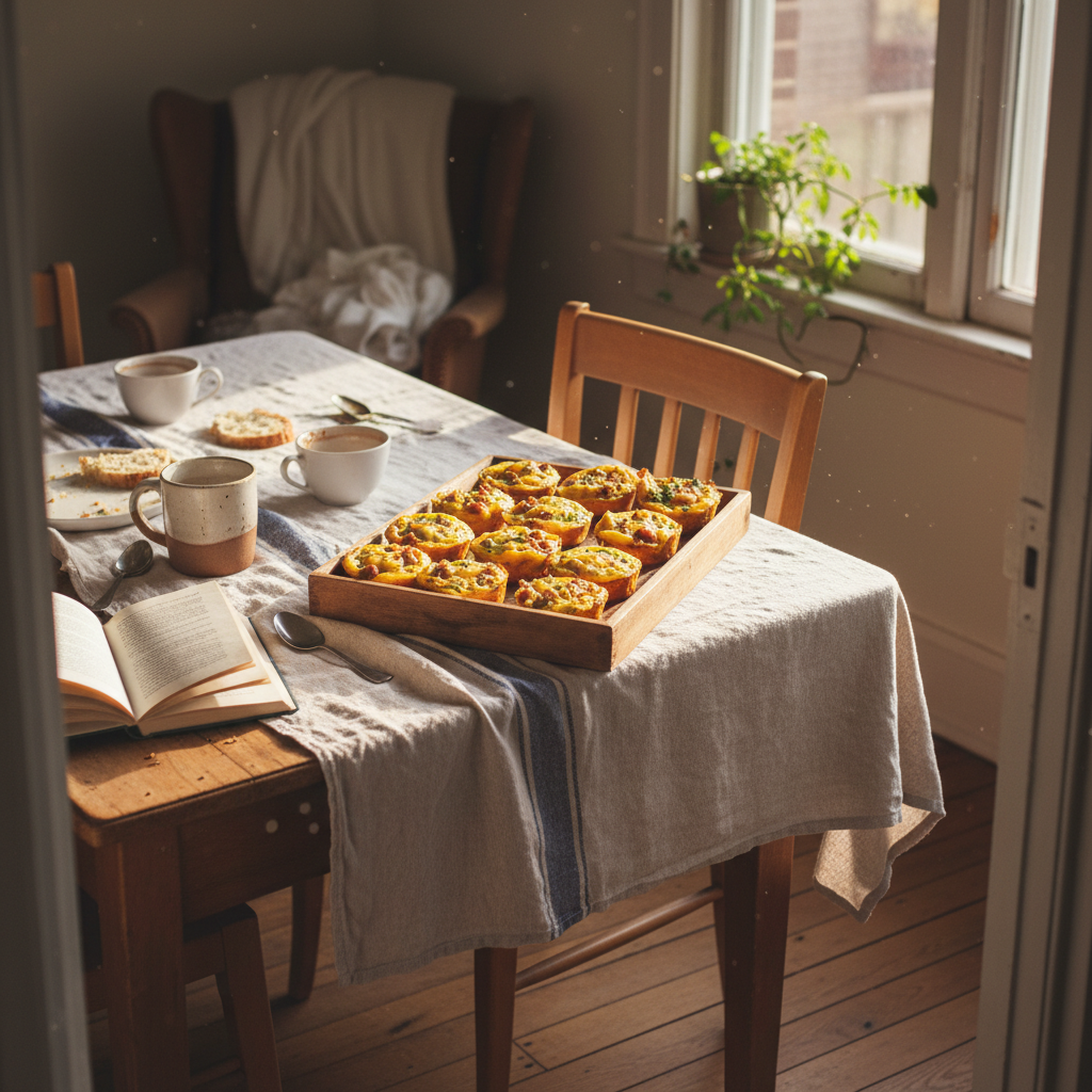 12. Breakfast Egg Muffin Cups