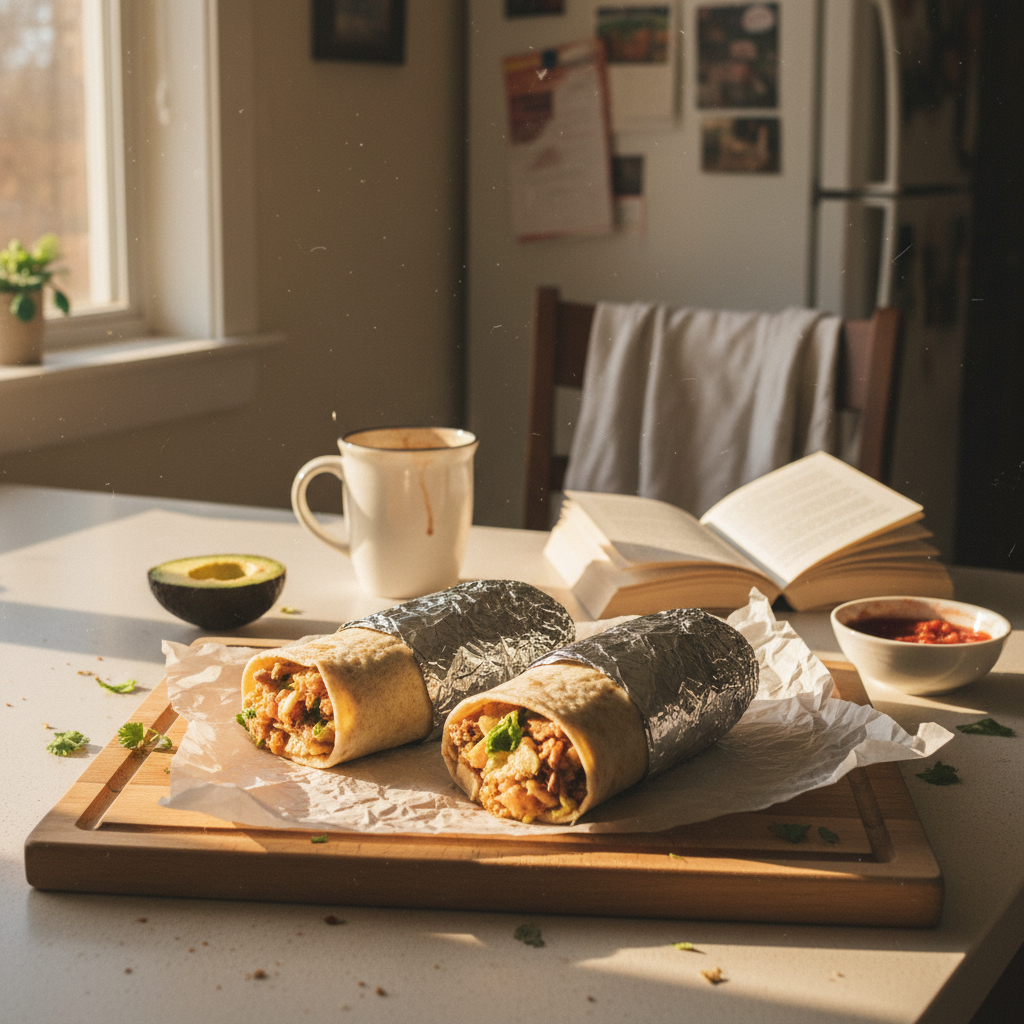 2. Freezer-Friendly Breakfast Burritos