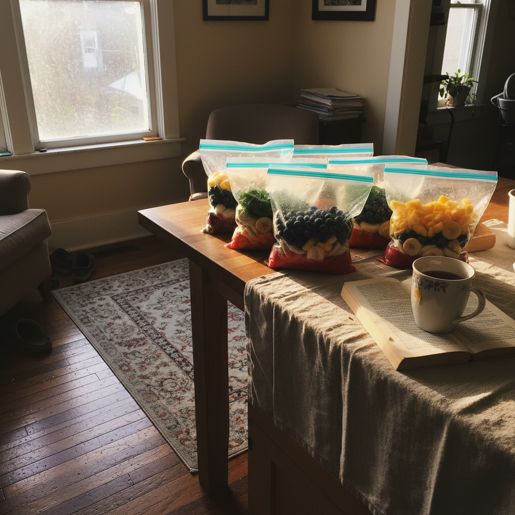 5. DIY Freezer Smoothie Packs