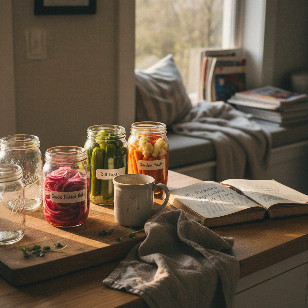 9. Pickled Vegetable Quick Fixes