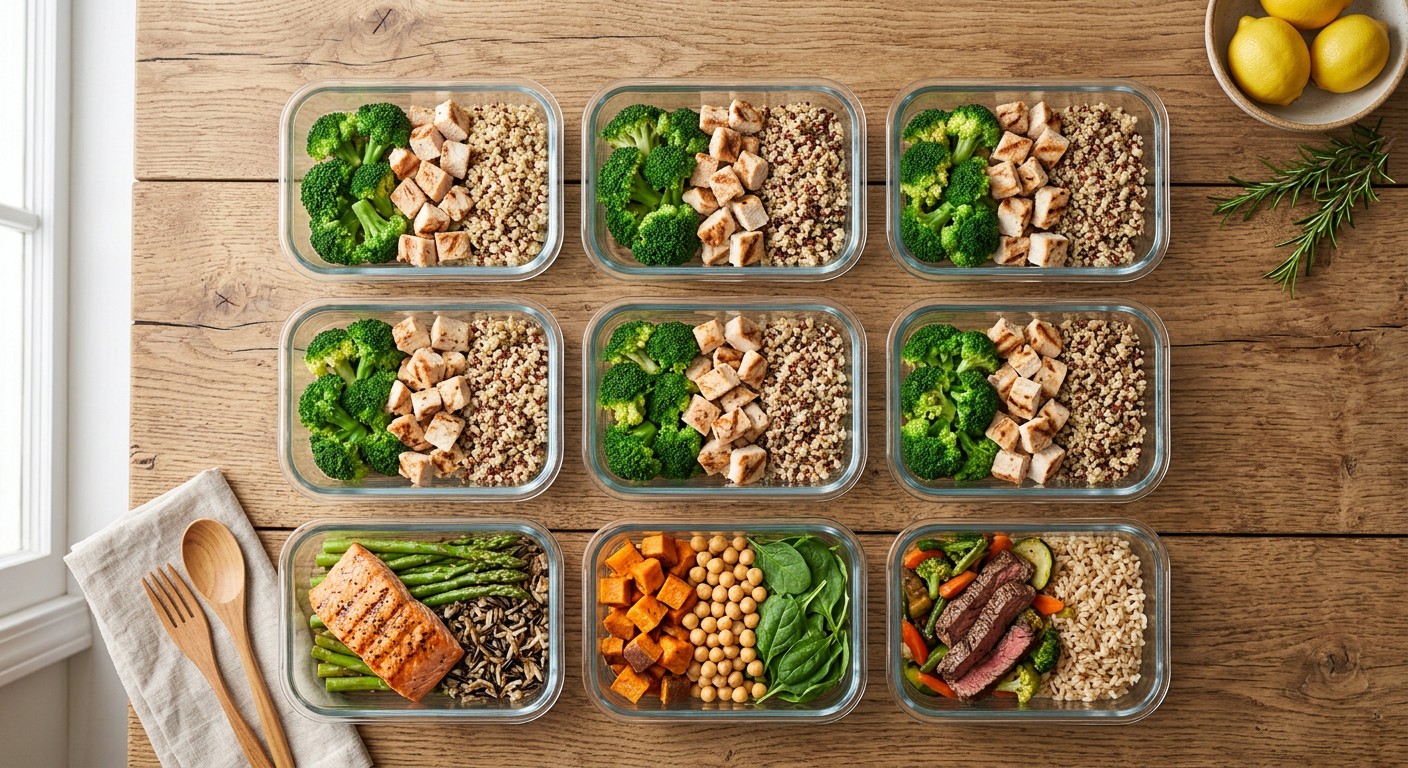 healthy lunch meal prep - 10 Healthy Lunch Meal Prep Worth Trying