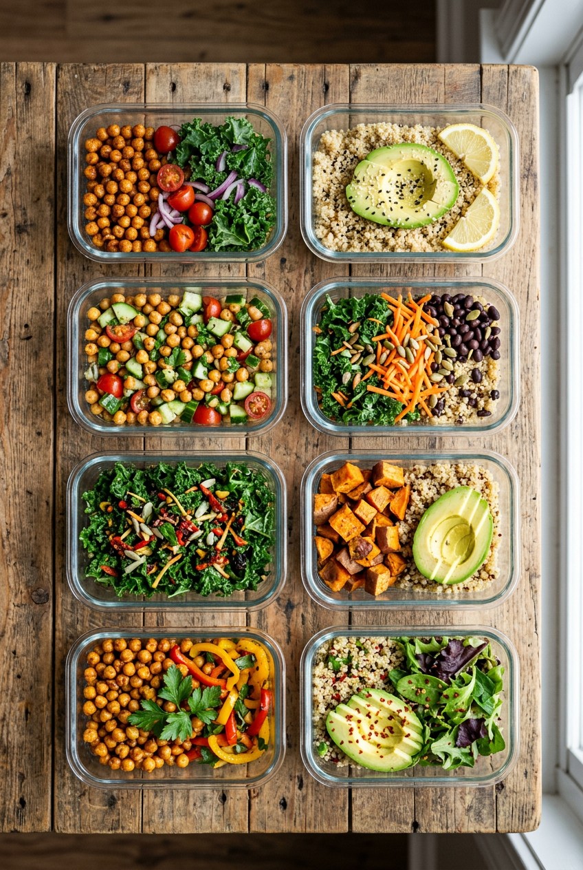 vegan meal prep - 11 Vegan Meal Prep That Actually Work