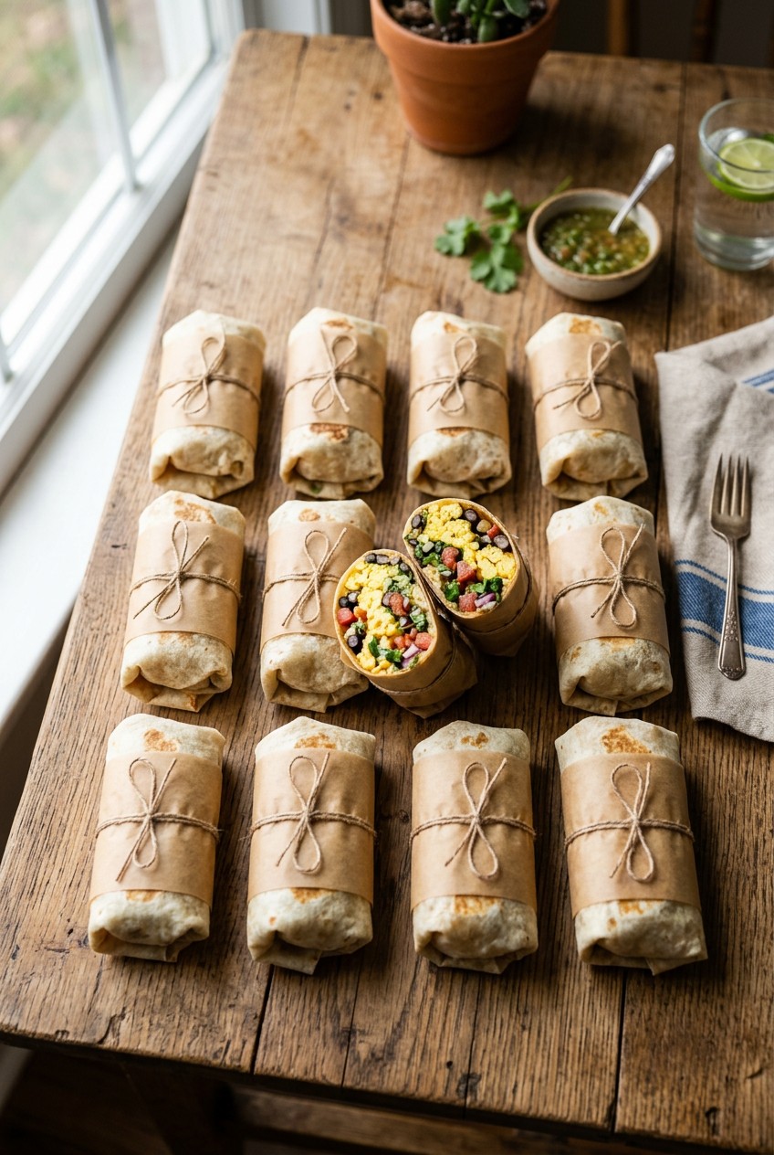 breakfast burrito meal prep - 11 Breakfast Burrito Meal Prep That Actually Work