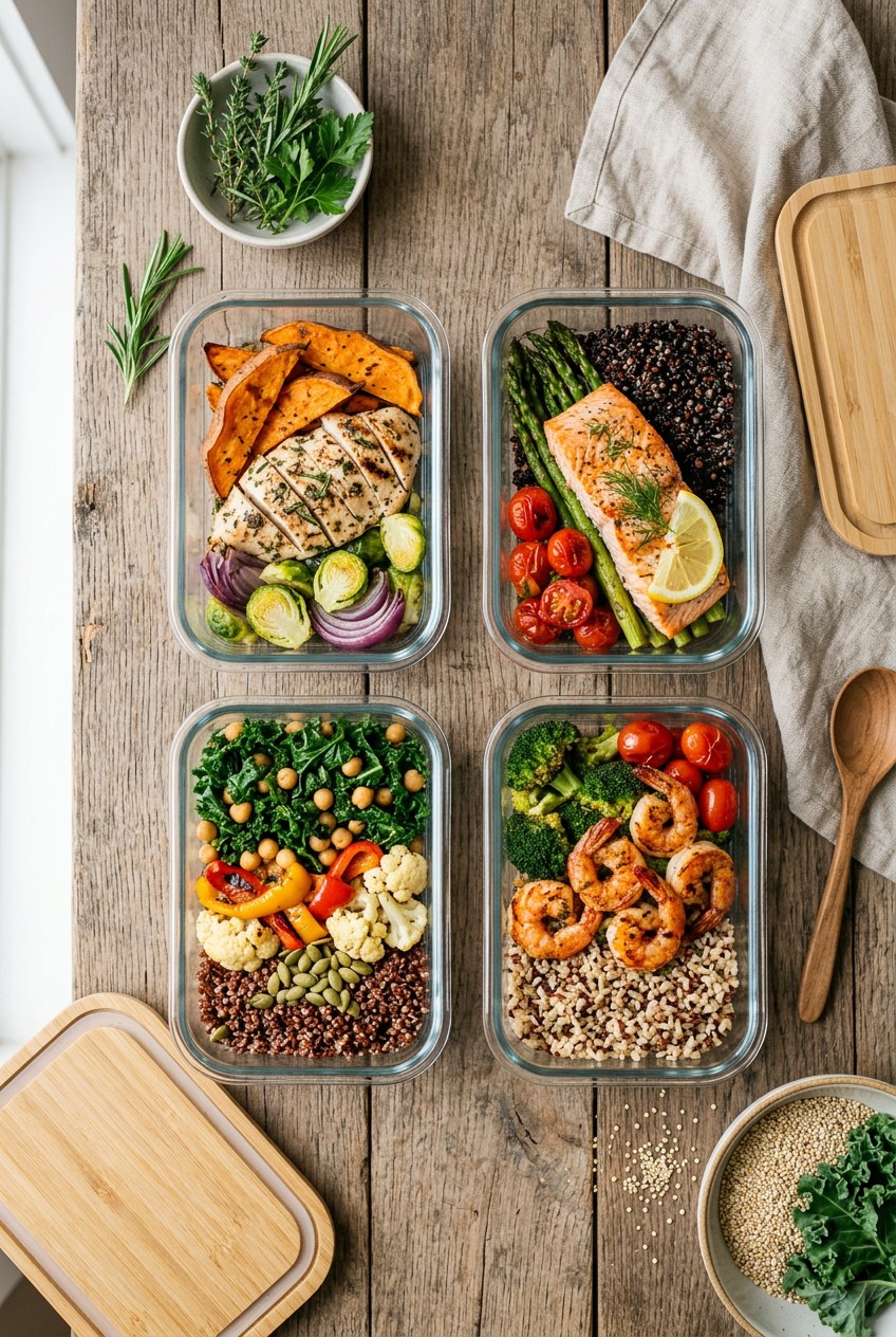 meal prep aesthetic vision board - 12 Aesthetic Meal Prep Vision Board for Every Budget