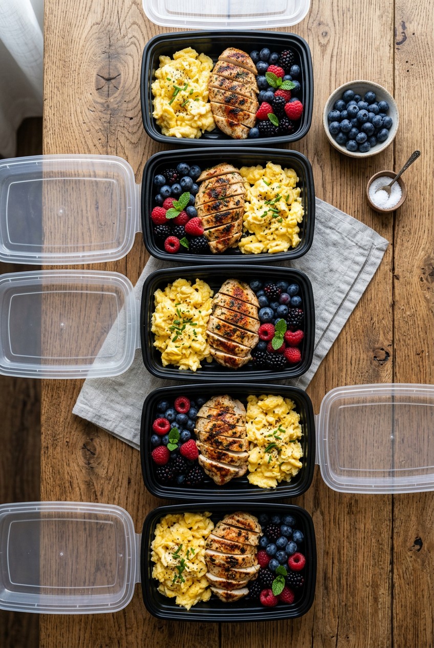 breakfast meal prep high protein - 11 Breakfast Meal Prep High Protein Worth Trying
