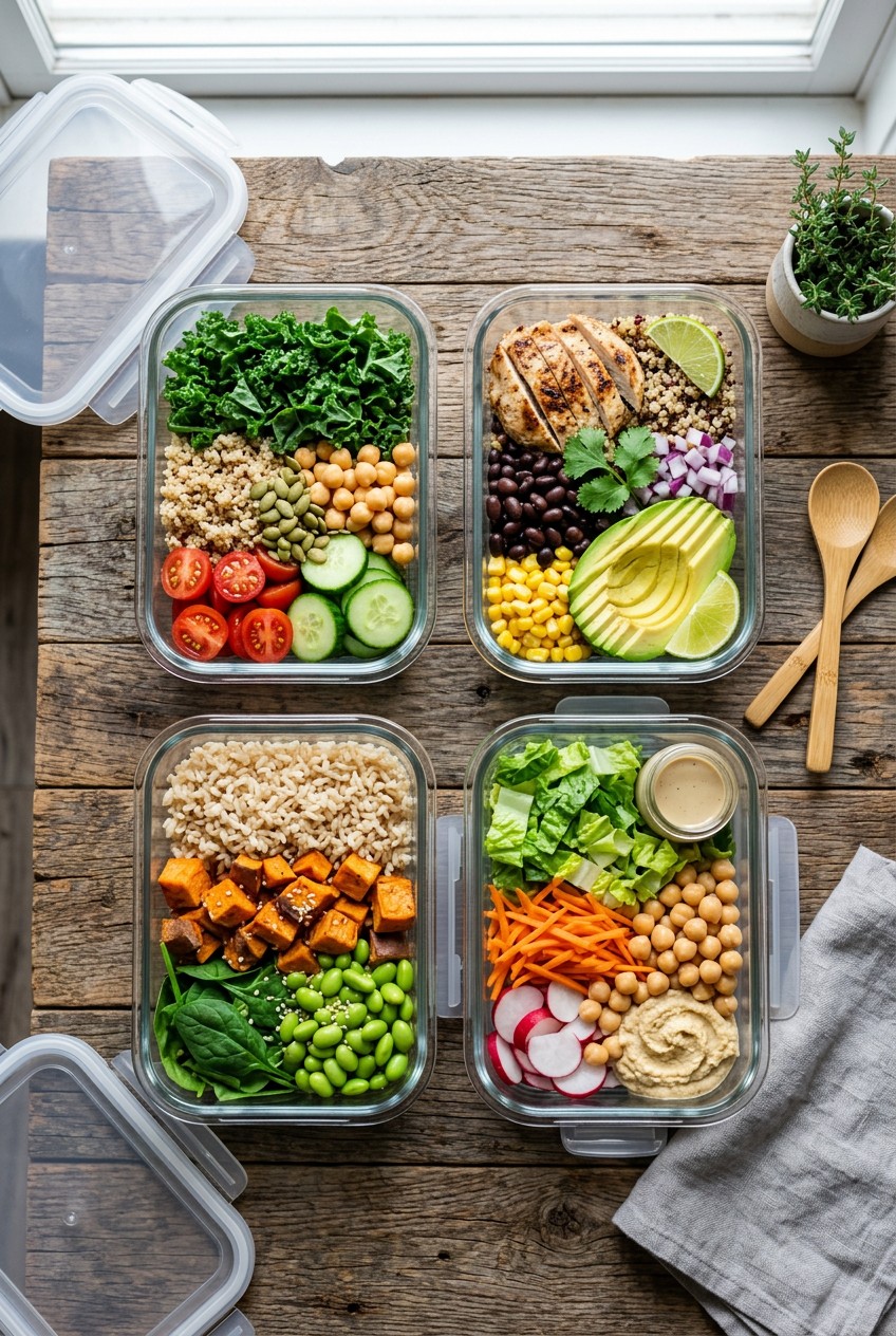 cold lunch meal prep - 8 Cold Lunch Meal Prep You Need to See