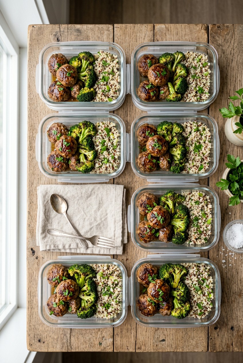 meatball meal prep - 8 Meatball Meal Prep That Actually Work