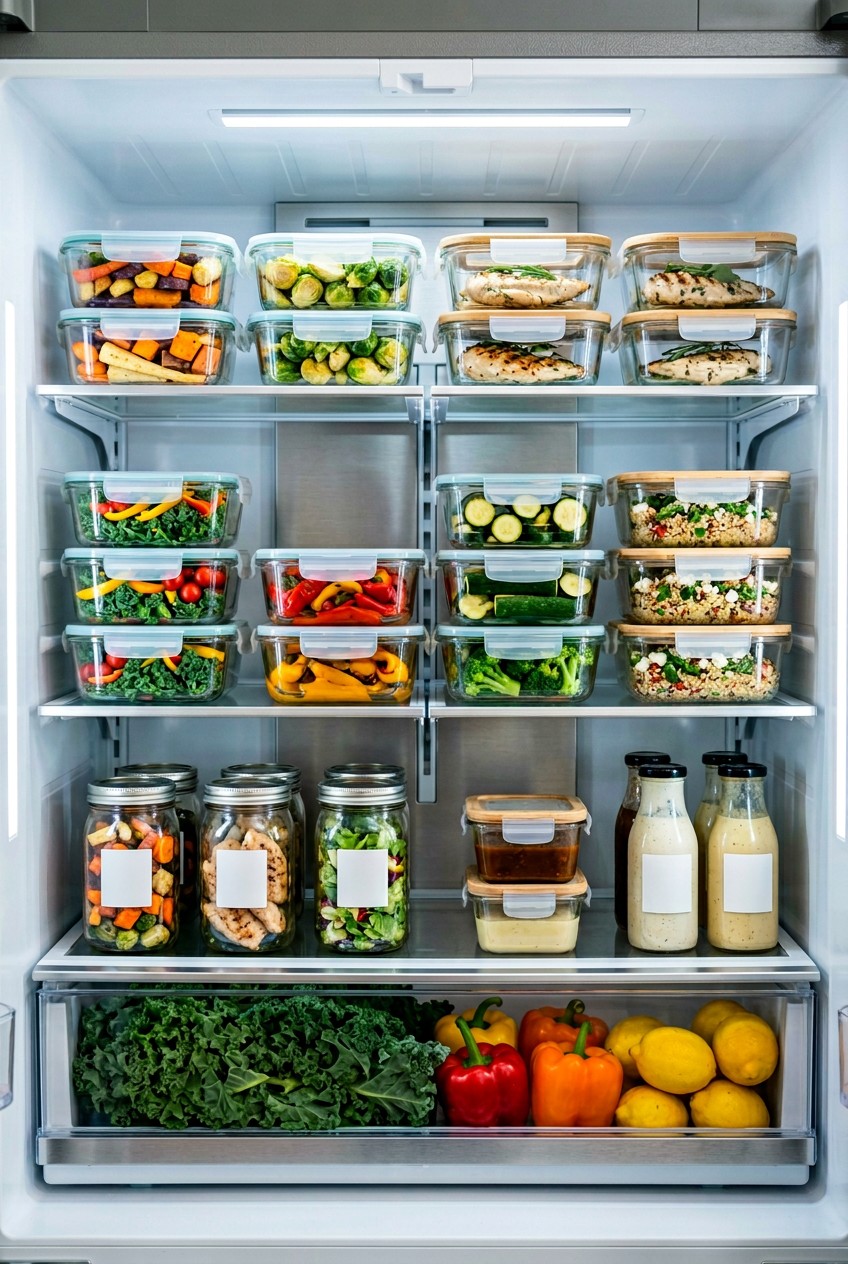 meal prep fridge - 8 Meal Prep Fridge Worth Trying