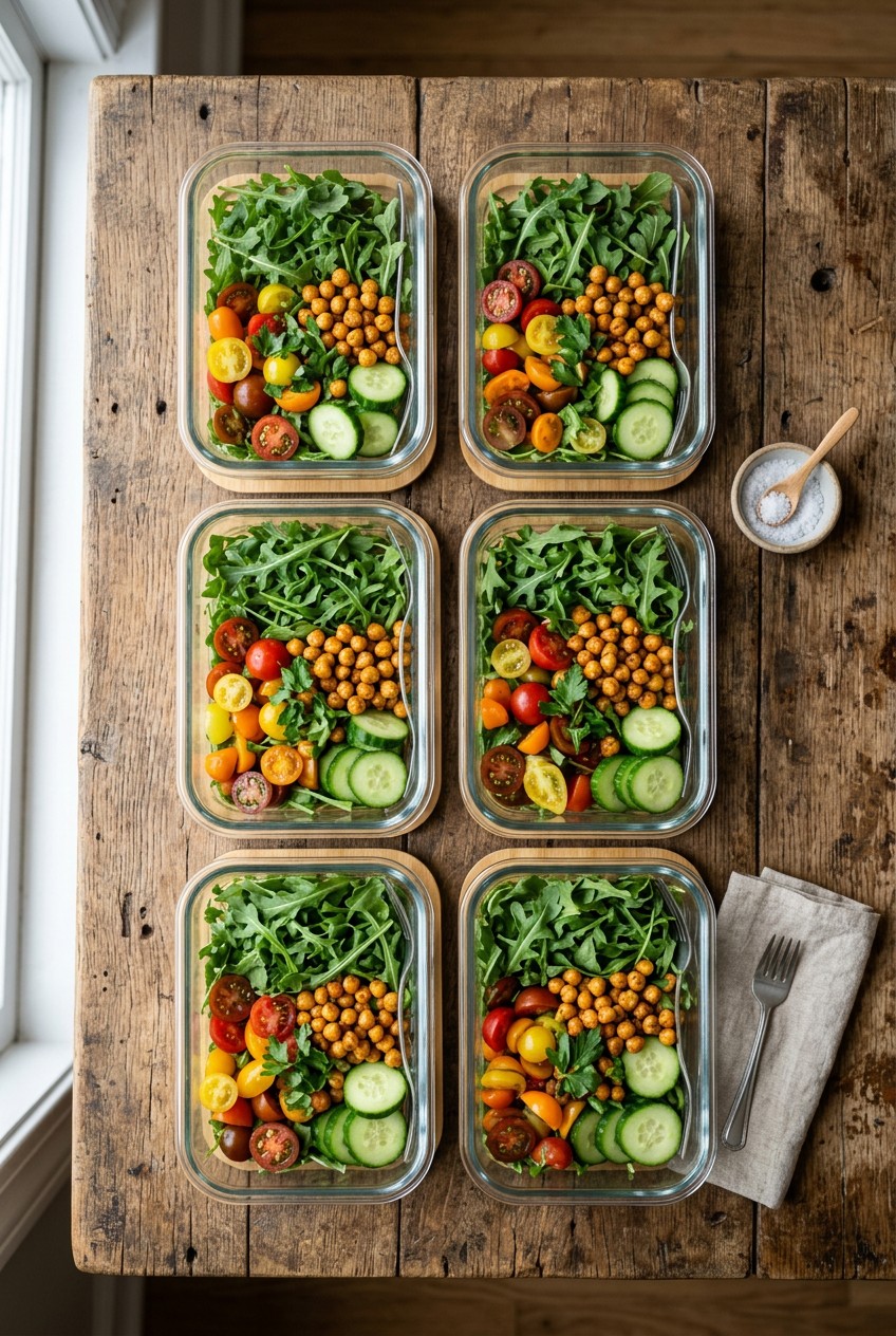 salad meal prep for the week - 8 Salad Meal Prep For The Week You Need to See
