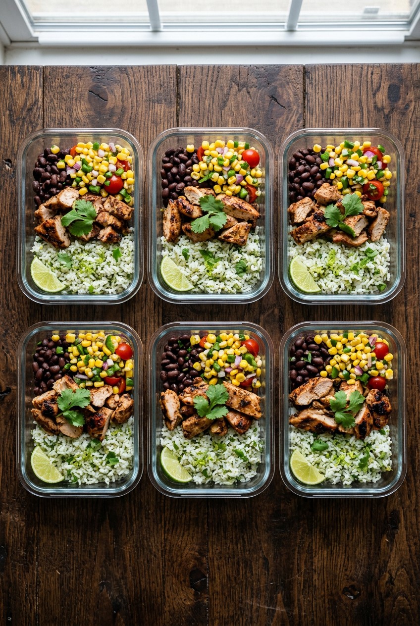 burrito bowl meal prep - 9 Burrito Bowl Meal Prep You Need to See