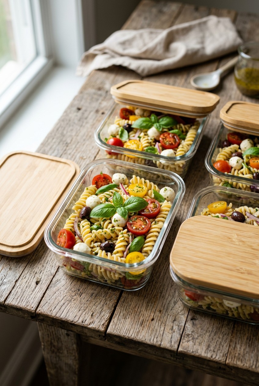 meal prep pasta salad - 11 Meal Prep Pasta Salad You Need to See