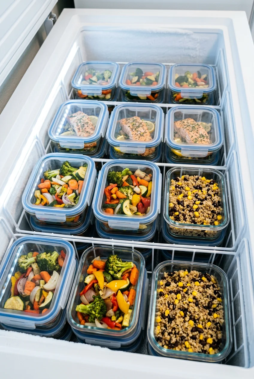 meal prep freezer - 9 Meal Prep Freezer You Need to See