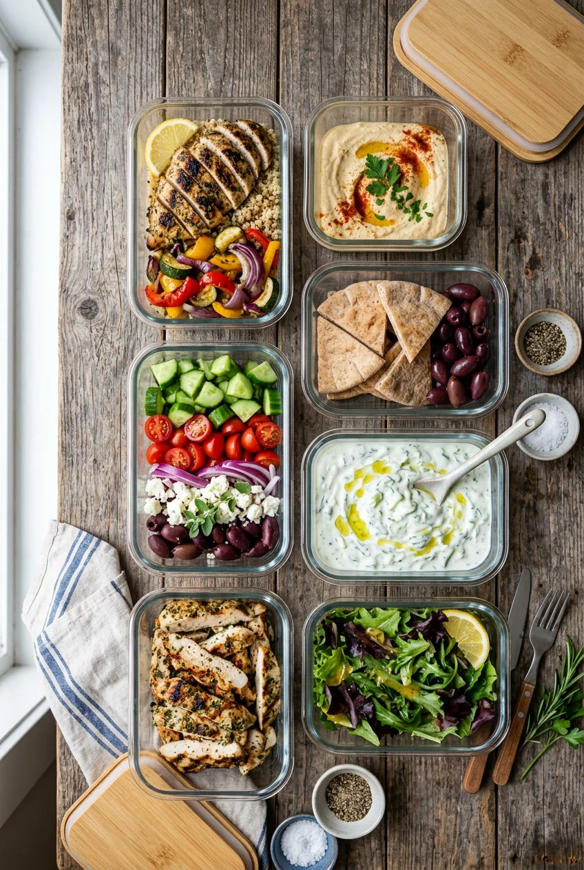 greek meal prep - 12 Greek Meal Prep You Need to See
