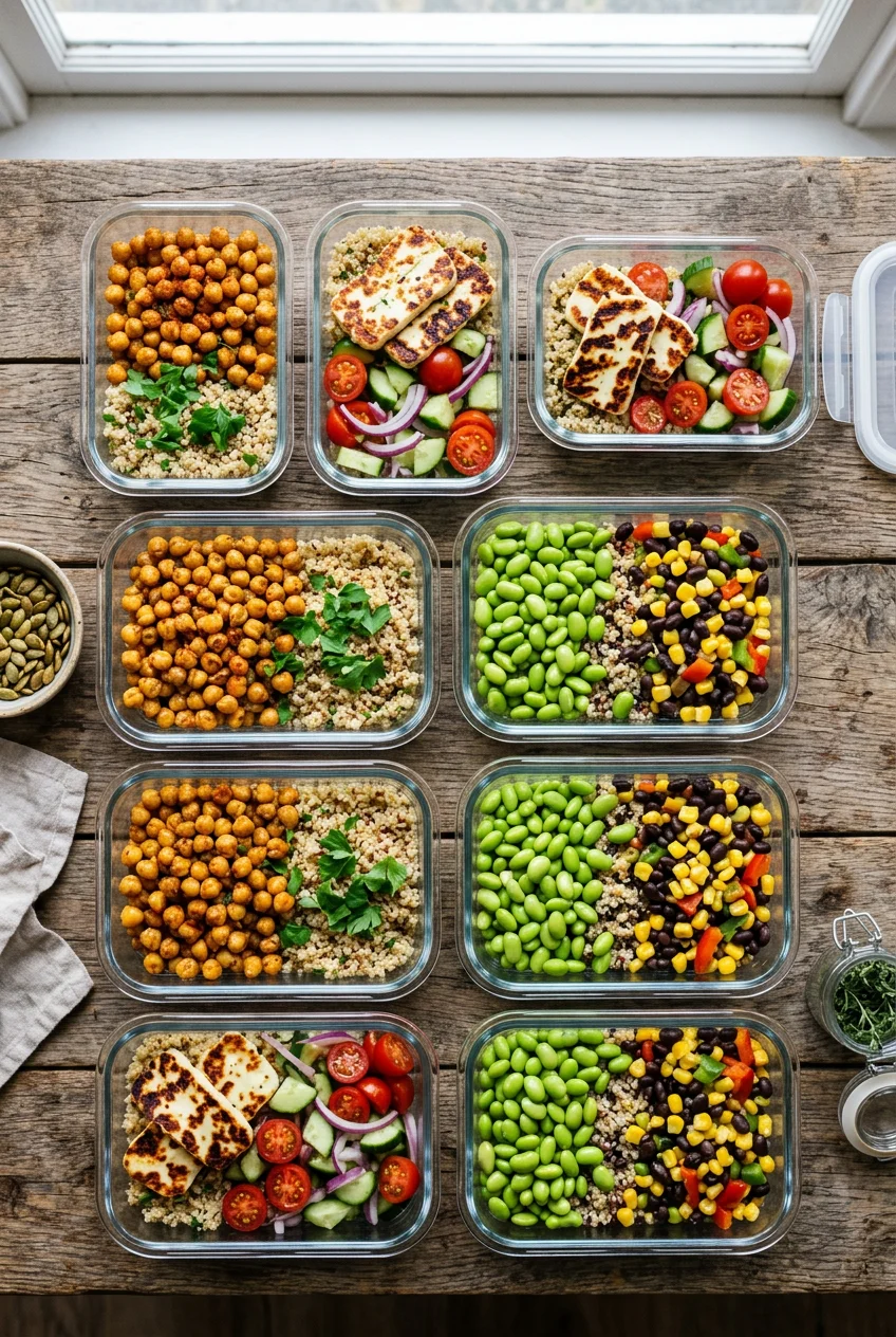 high protein vegetarian meal prep - 8 High Protein Vegetarian Meal Prep That Actually Work