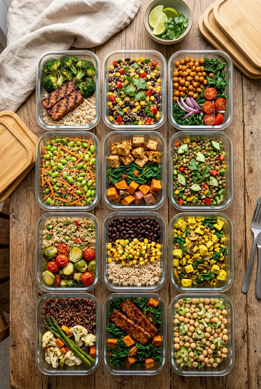 vegan high protein meal prep - 11 Vegan High Protein Meal Prep That Actually Work