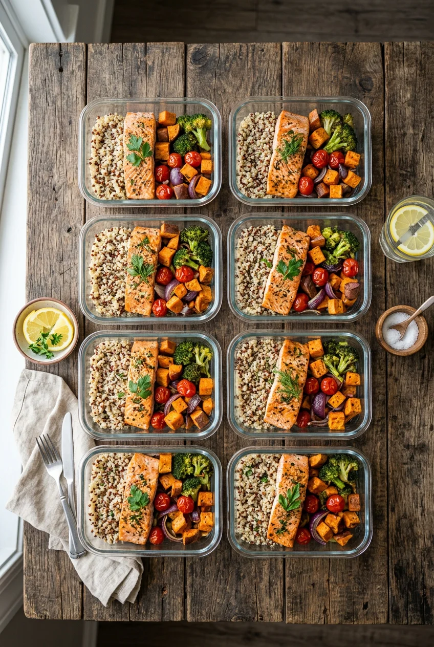 1. Start With Component Prep For Healthy Meal Prep Ideas