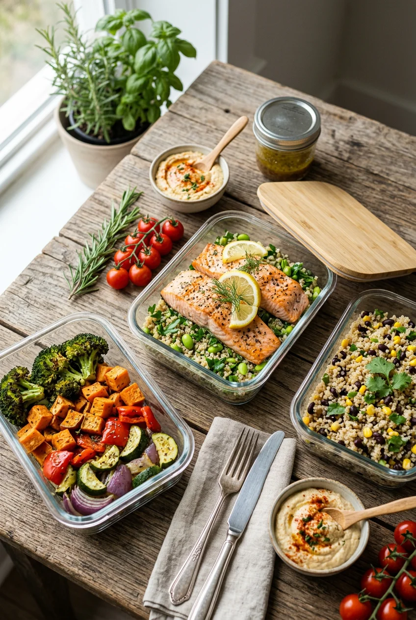 Idea 1: The Easiest Base for Healthy Dinner Ideas: Batch-Cooked Chicken Bowls