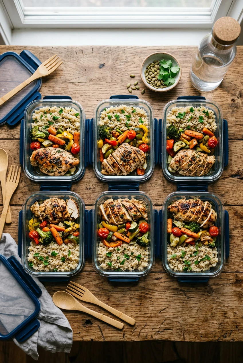 1. Master the Layered Salad (My Top Easy Lunch Ideas Pick)